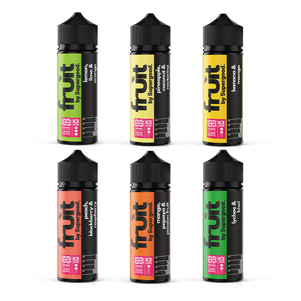 Supergood Fruit 50/50 100ml Shortfill + 2 Nics (£9)