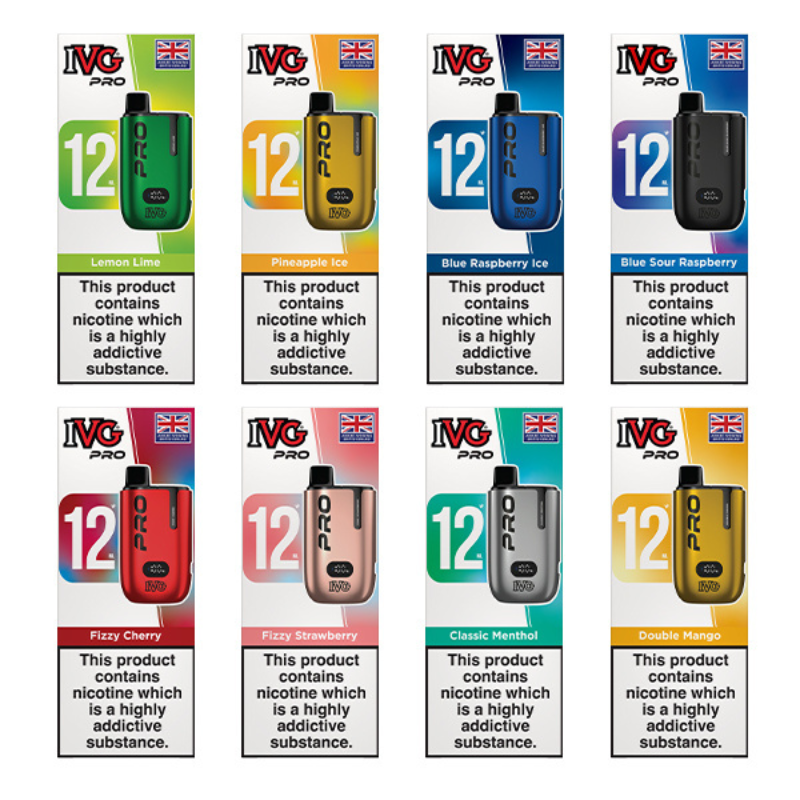 IVG Pro 12 Prefilled Kit (£8 or any 3 for £20)