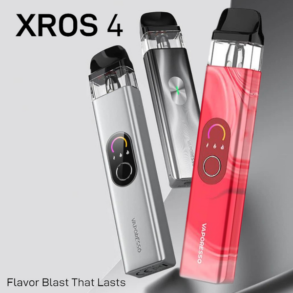 Vaporesso Xros 4 Pod Kit | 1000mAh | 16W