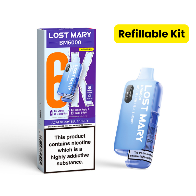 Lost Mary BM6000  Prefilled KIT (£7)