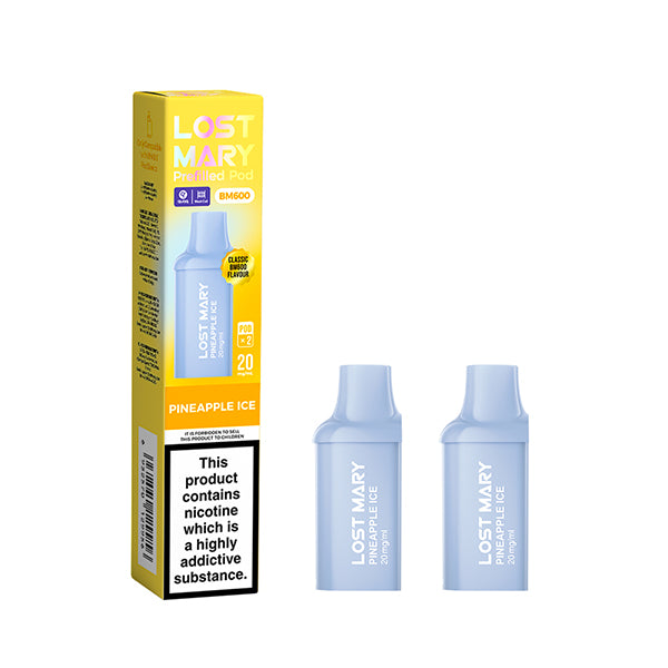 Lost Mary BM600 Mini Prefilled PODS (£4 or Box of 10 £32)