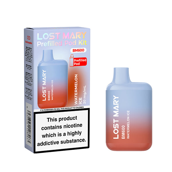 Lost Mary BM600 MINI Prefilled Kit | 600 puffs | 3.50 Avalanche Vapes Lost Mary BM600 MINI Prefilled Kit | 600 puffs | 3.50 Avalanche Vapes