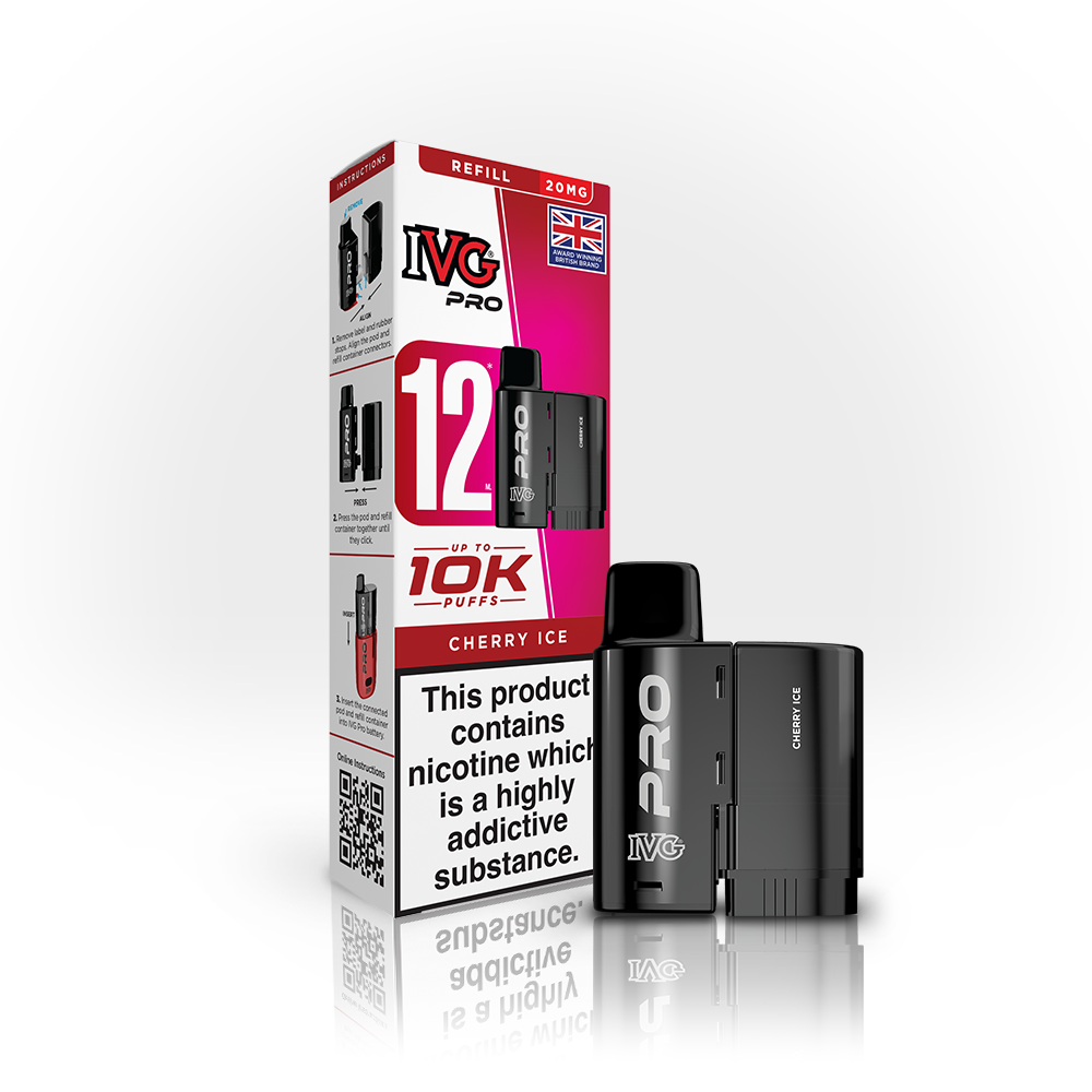 IVG Pro 12 Prefilled PODS 20mg (£5)