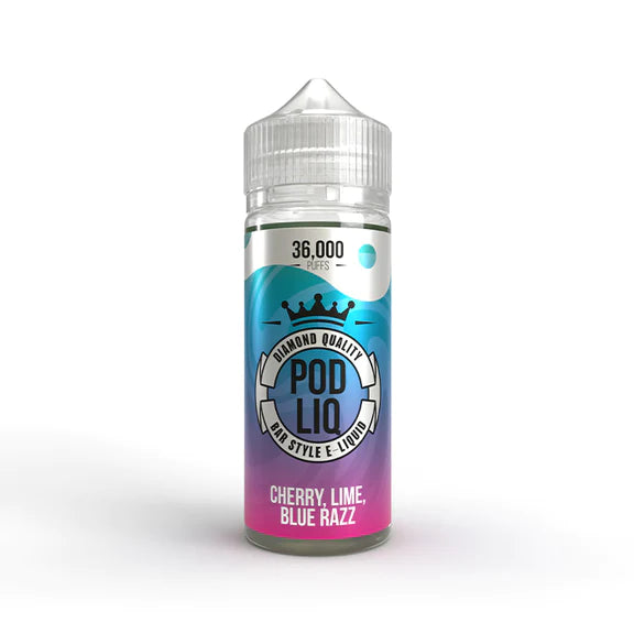 Pod Liq 100ml, 2 nic shots included £6