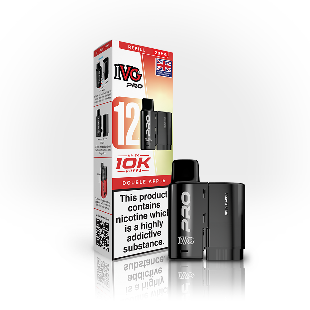 IVG Pro 12 Prefilled PODS 20mg (£5)