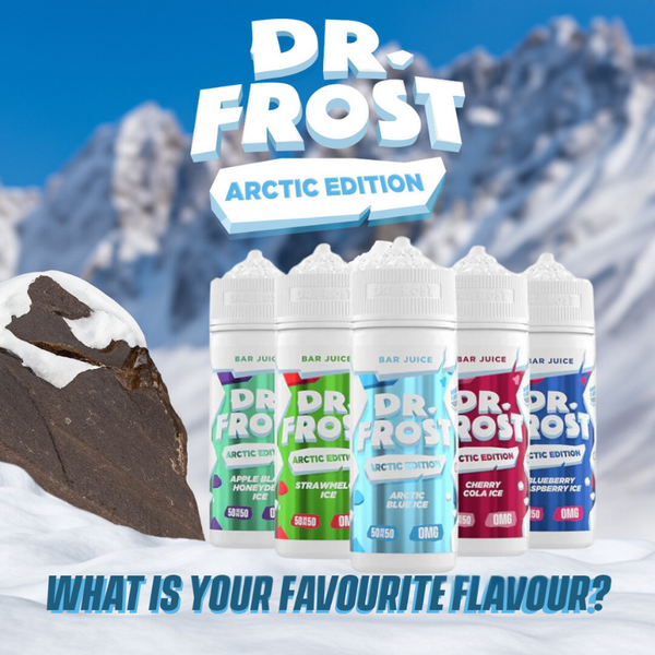 Dr Frost Arctic Edition Shortfill 70/30 | 100ml + 2 Nics