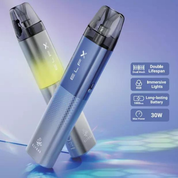 Elf Bar ELFX Pod Kit | 11 Avalanche Vapes Elf Bar ELFX Pod Kit | 11 Avalanche Vapes