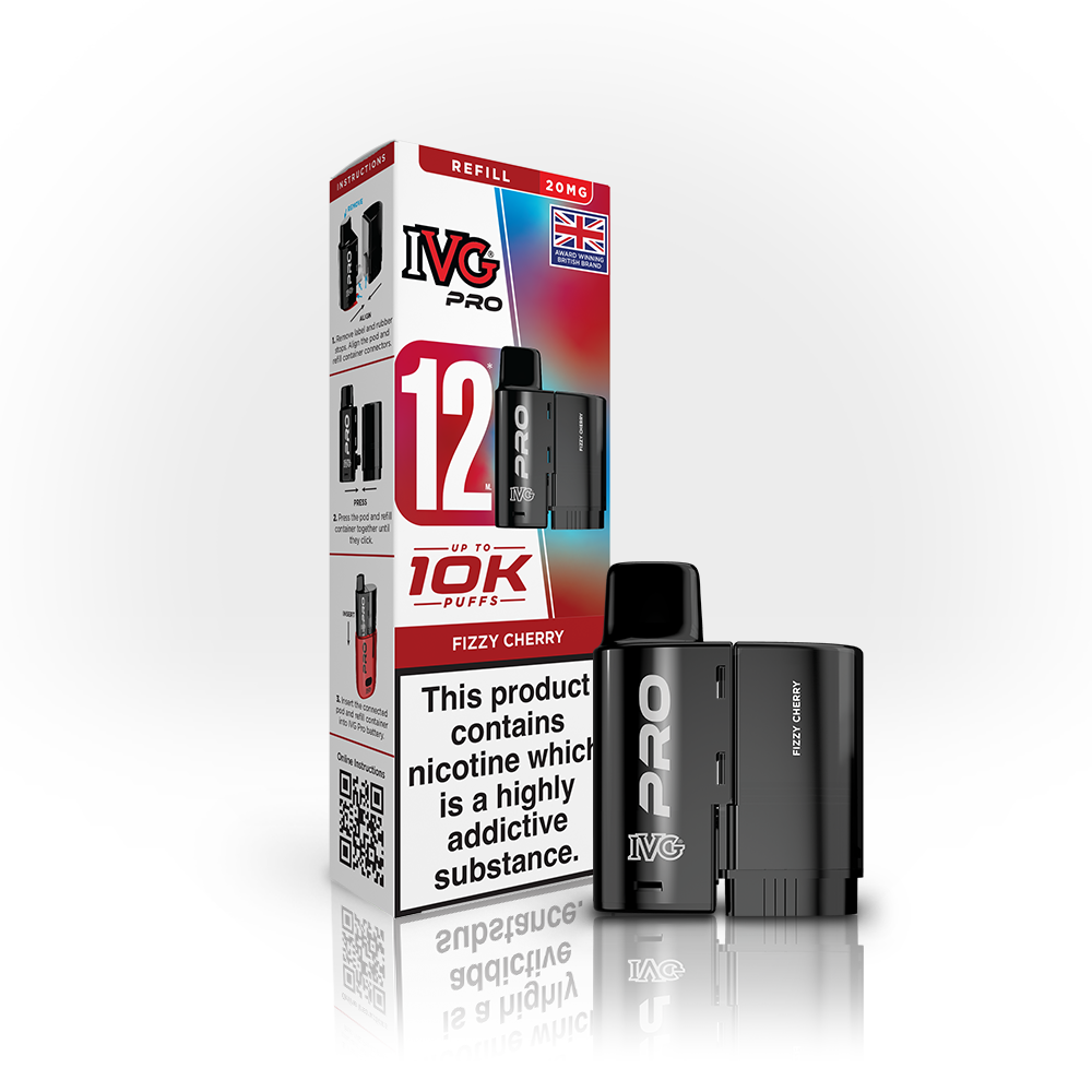 IVG Pro 12 Prefilled PODS 20mg (£5)