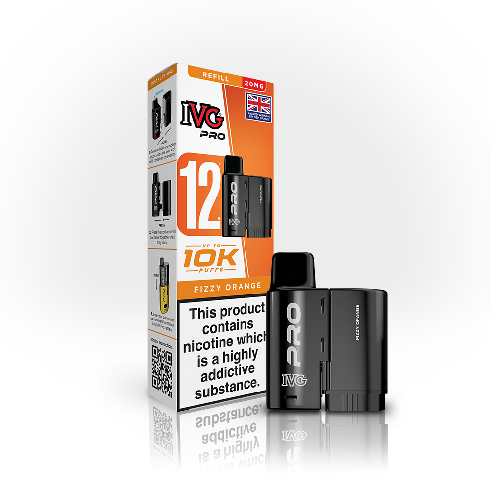 IVG Pro 12 Prefilled PODS 20mg (£5)