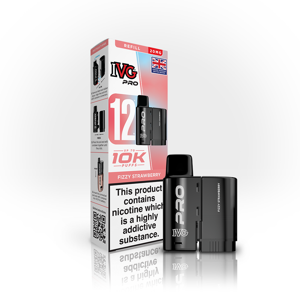 IVG Pro 12 Prefilled PODS 20mg (£5)