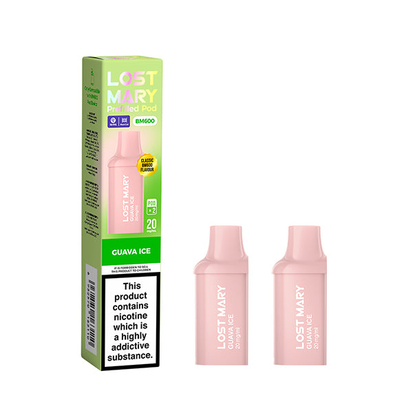 Lost Mary BM600 Mini Prefilled PODS (£4 or Box of 10 £32)