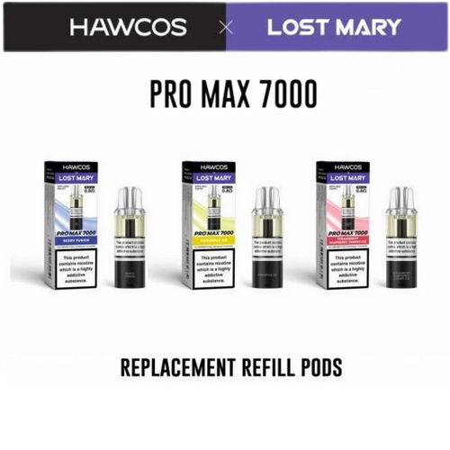 Hawcos x Lost Mary Pro Max PODS (£5)