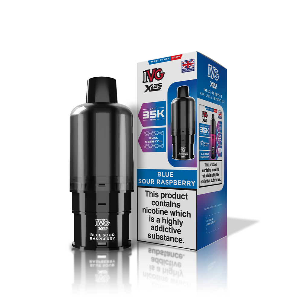IVG XL35 Pods (£8 or any 3 for £22)