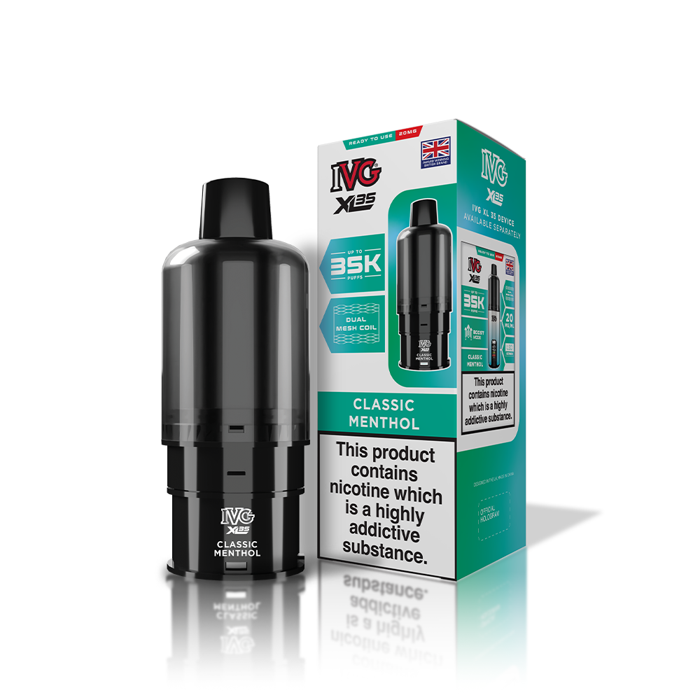 IVG XL35 Pods (£8 or any 3 for £22)