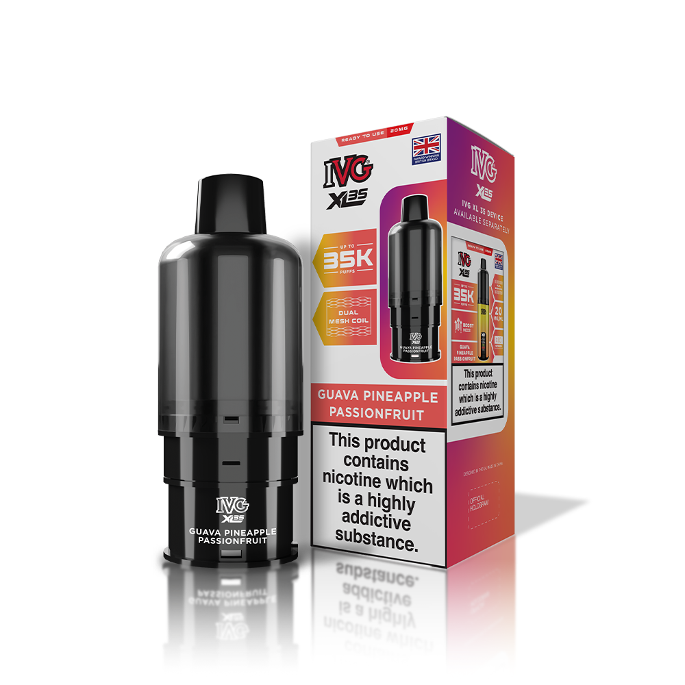 IVG XL35 Pods (£8 or any 3 for £22)