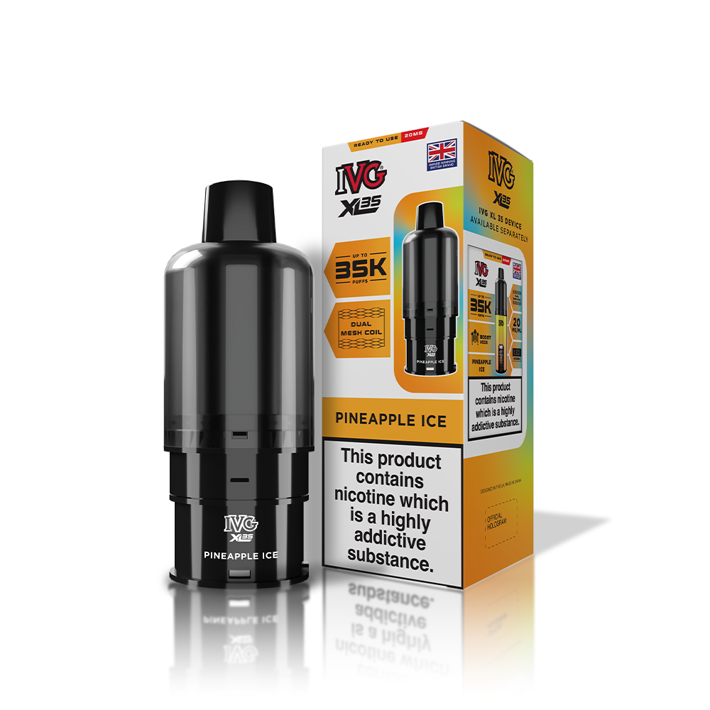 IVG XL35 Pods (£8 or any 3 for £22)
