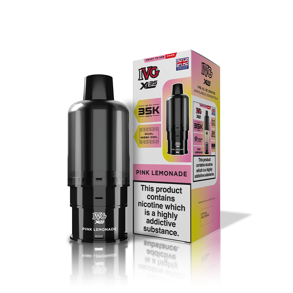 IVG XL35 Pods (£8 or any 3 for £22)