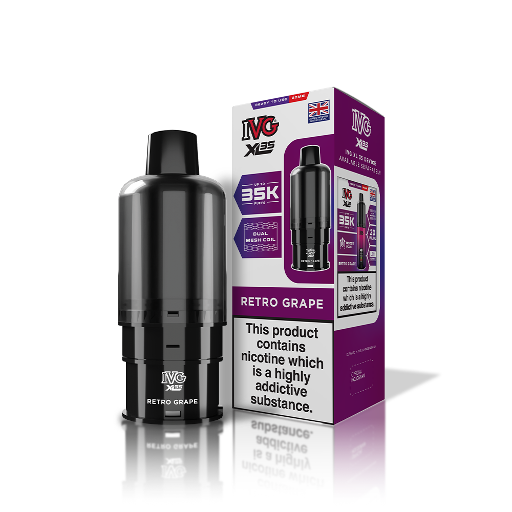 IVG XL35 Pods (£8 or any 3 for £22)