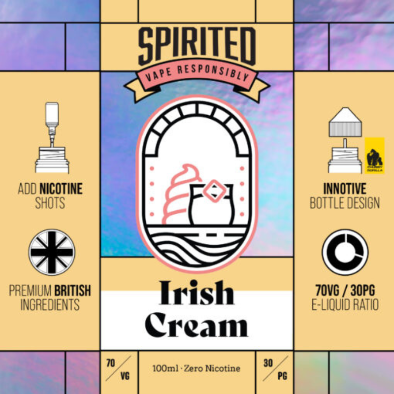 Spirited 100ml + 2 Nics £3