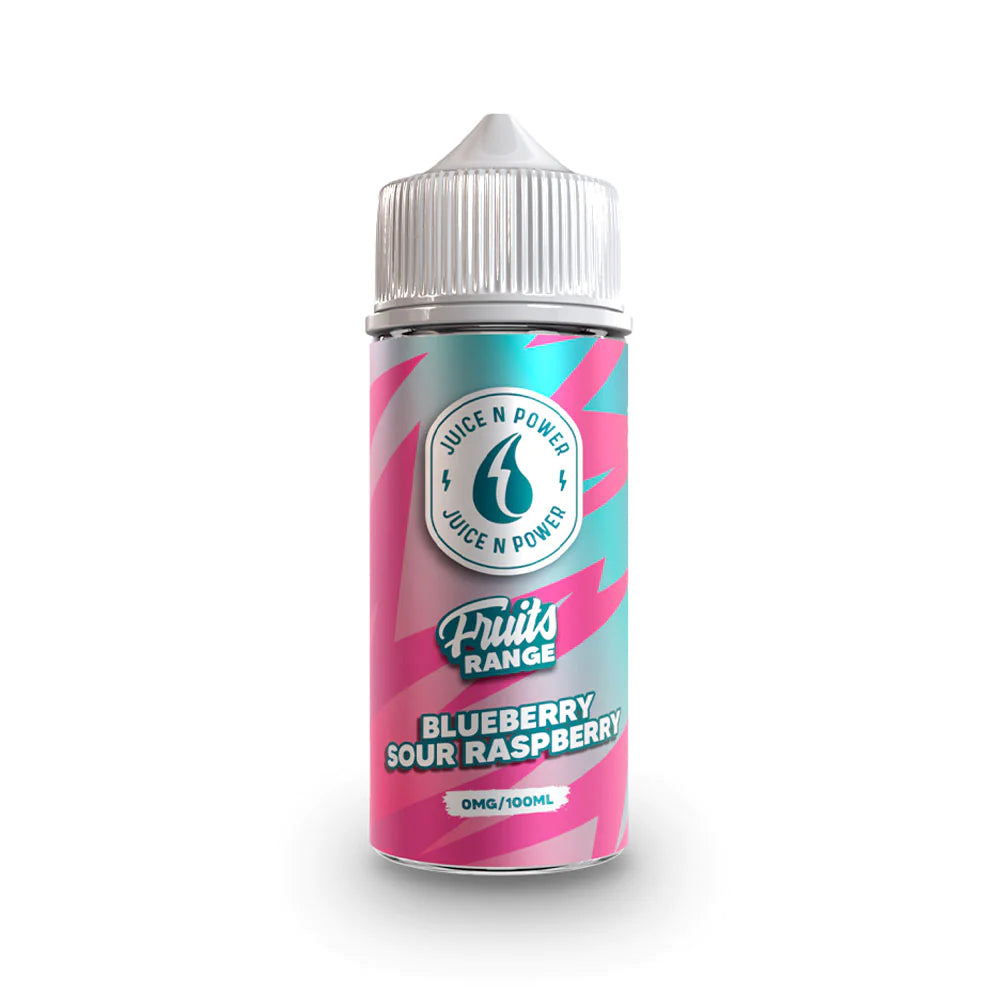 Juice N Power Fruits range 100ml + 2 Nics