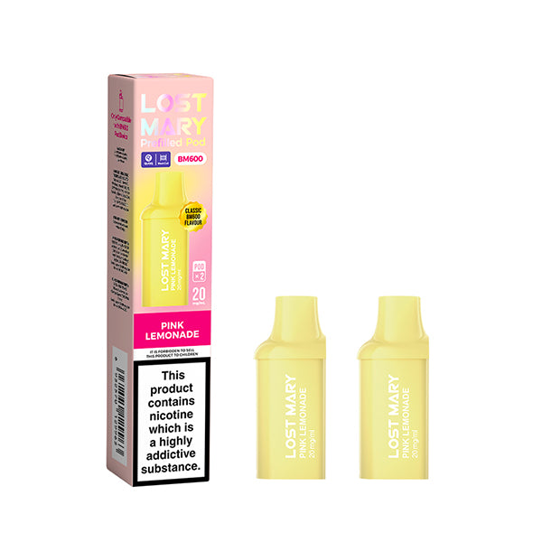 Lost Mary BM600 Mini Prefilled PODS (£4 or Box of 10 £32)