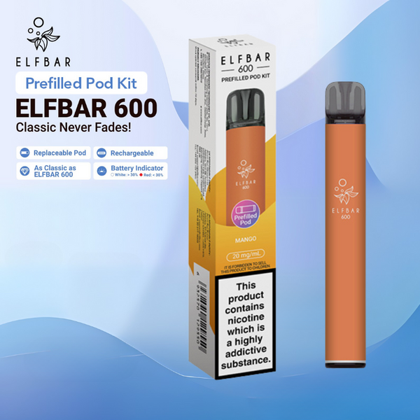 ElfBar 600 Prefilled Kit | 600 puffs