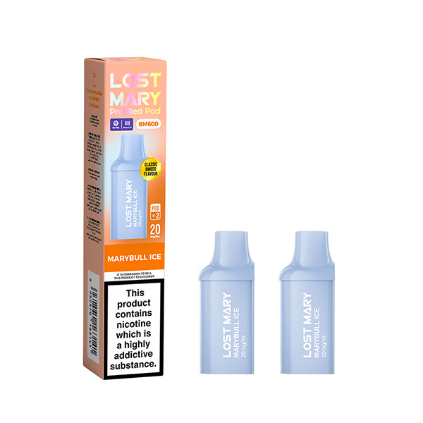 Lost Mary BM600 Mini Prefilled PODS (£4 or Box of 10 £32)