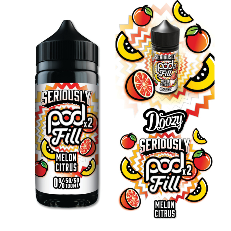 Seriously Pod Fill X2 100ml 50/50 + 2 Nics £7