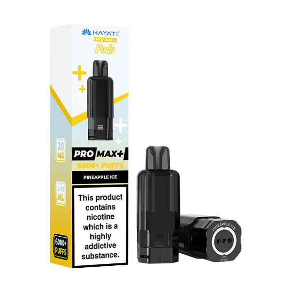 Hayati Pro Max+ Prefilled PODS (£6 or 5 for £26)
