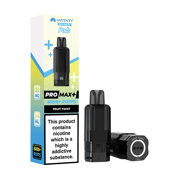 Hayati Pro Max+ Prefilled PODS (£6 or 5 for £26)