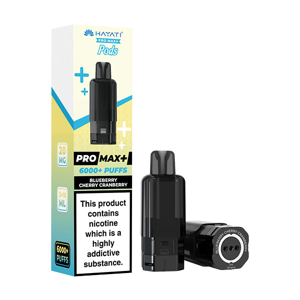 Hayati Pro Max+ Prefilled PODS (£6 or 5 for £26)
