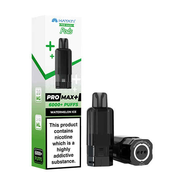 Hayati Pro Max+ Prefilled PODS (£6 or 5 for £26)