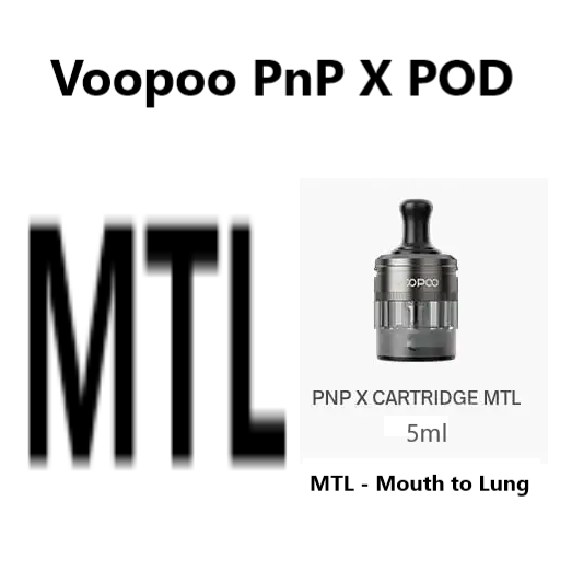 elfbar nachfüll pod läuft aus Voopoo | PnP X 510 Pod Tank (PnP X Platform) | 2ml | MTL OR DTL