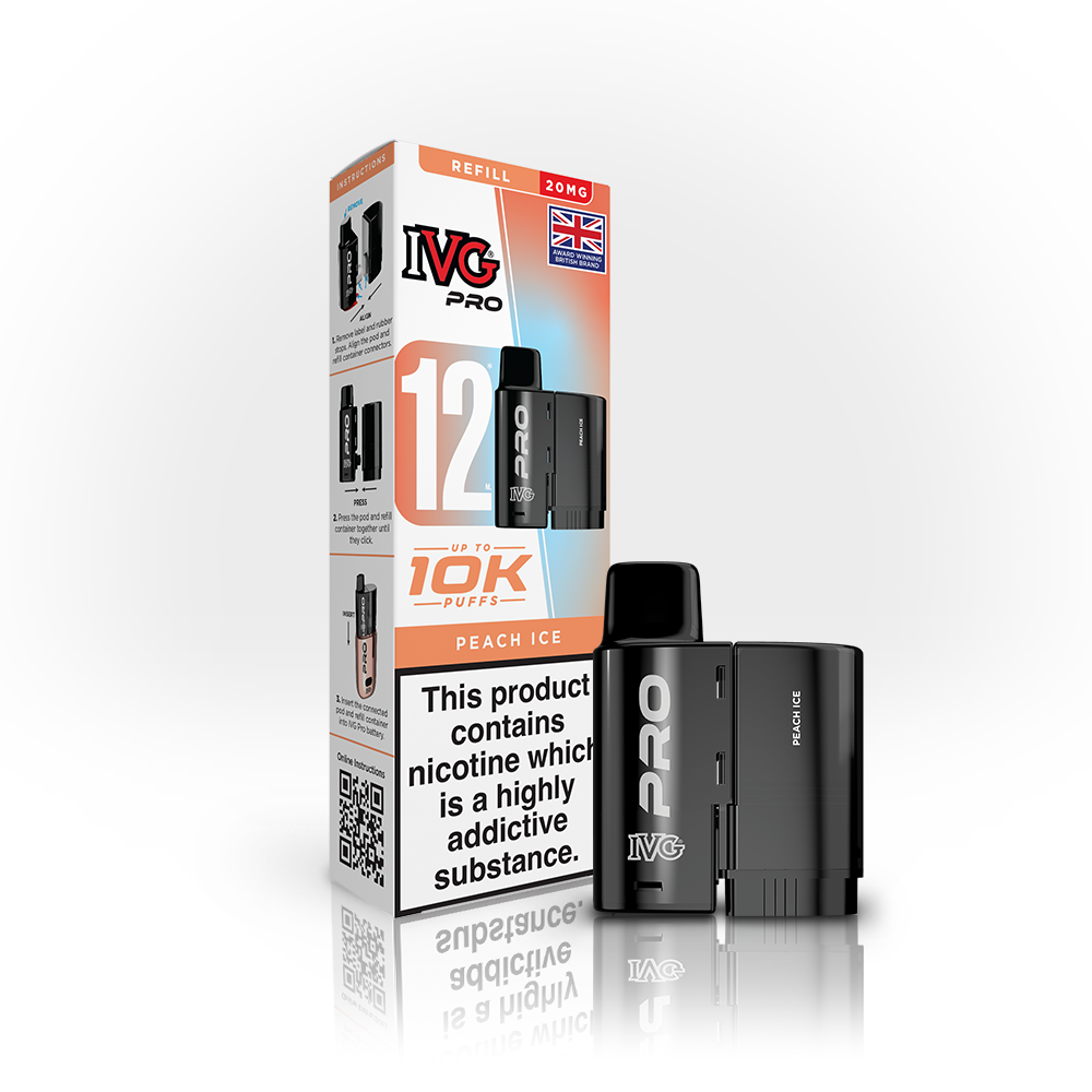 IVG Pro 12 Prefilled PODS 20mg (£5)