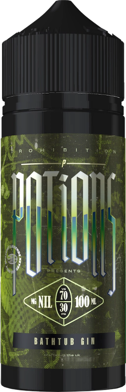 Prohibition Potions 100ML + 2 Nics