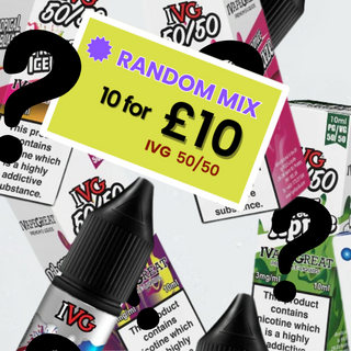 IVG 50/50 Random Mix £10