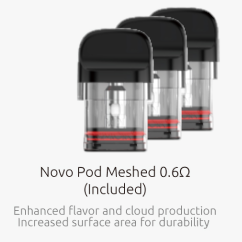 Smok Novo Pod (Pack of 3)