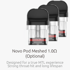 Smok Novo Pods 3 Pack | 0.6/0.8/1.0 | 7 Avalanche Vapes Smok Novo Pods 3 Pack | 0.6/0.8/1.0 | 7 Avalanche Vapes