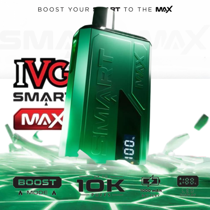 IVG Smart Max 10K Prefilled KIT (£8 or any 4 for £28)
