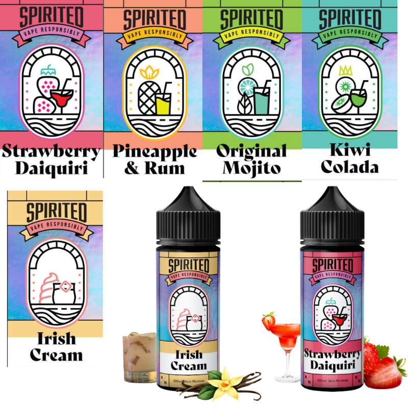 Spirited 100ml + 2 Nics £3