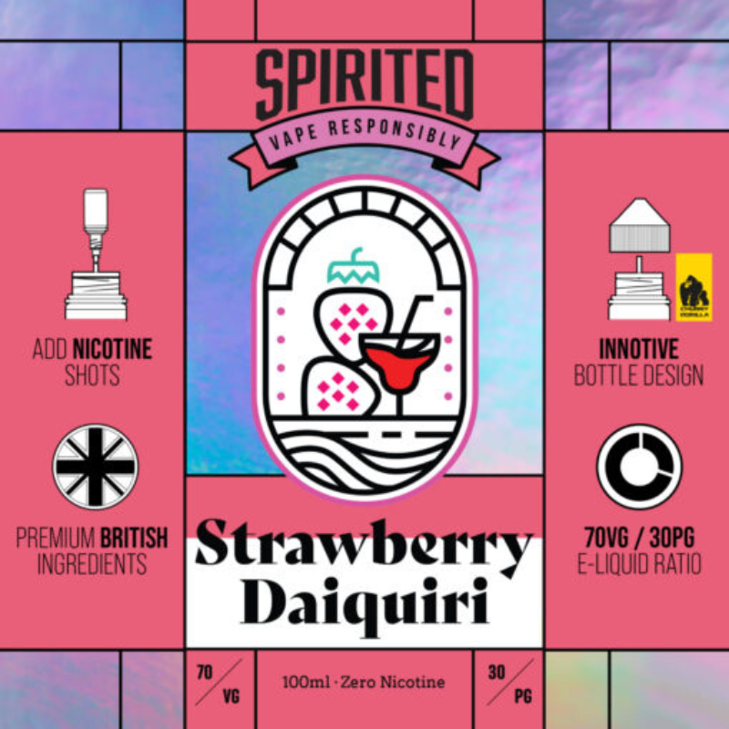 Spirited 100ml + 2 Nics £3