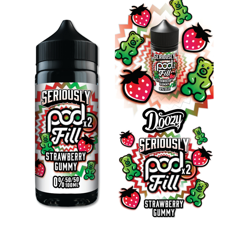 Seriously Pod Fill X2 100ml 50/50 + 2 Nics £7
