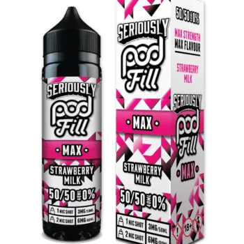 Seriously Pod Fill Max 50/50 40ml + 1 Nic £6