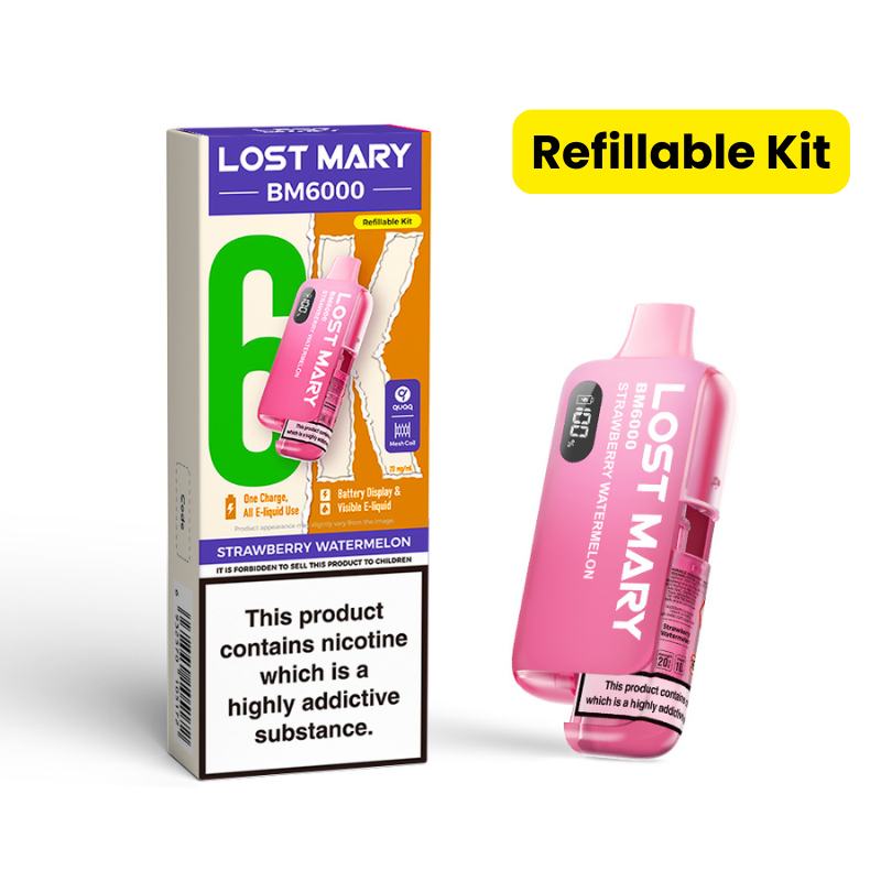Lost Mary BM6000  Prefilled KIT (£7)