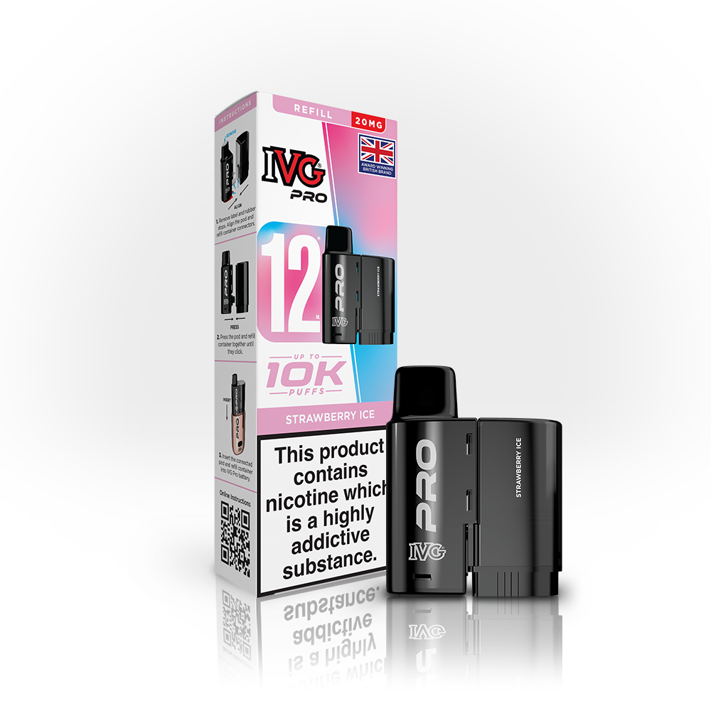 IVG Pro 12 Prefilled PODS 20mg (£5)