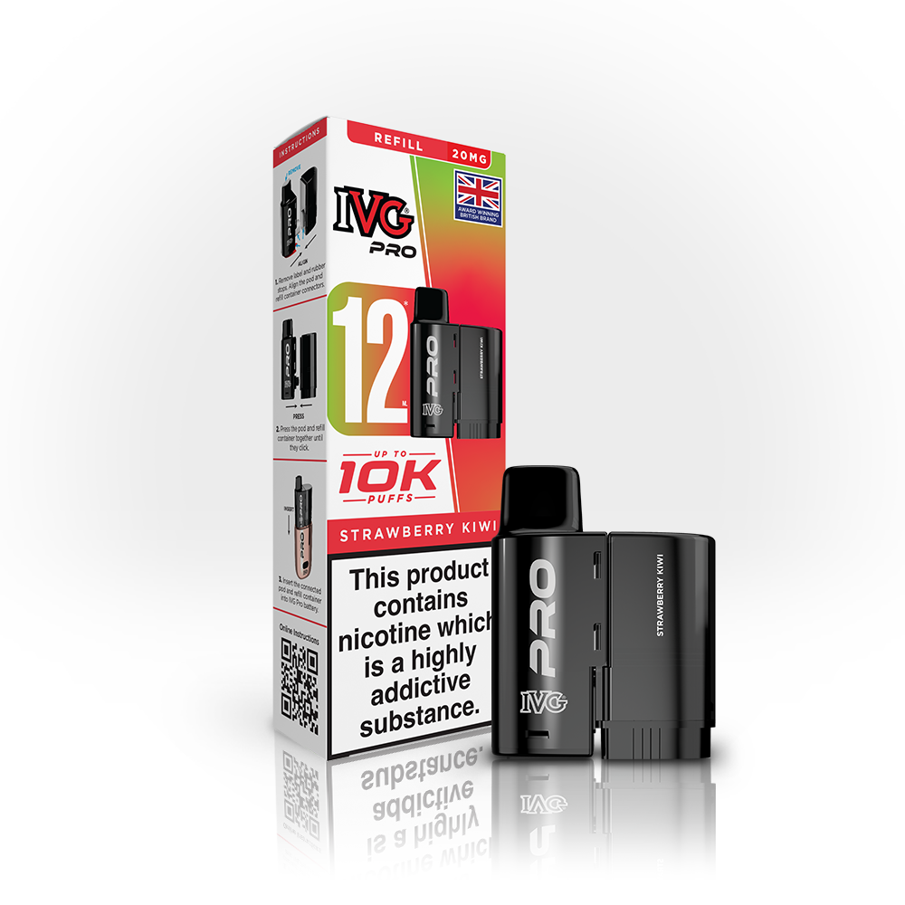 IVG Pro 12 Prefilled PODS 20mg (£5)
