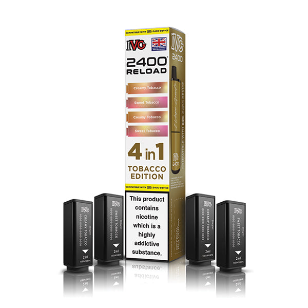 hayati pro 15000 IVG 2400 Reload Pods 4 in 1