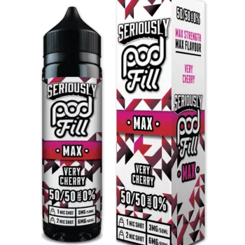 Seriously Pod Fill Max 50/50 40ml + 1 Nic £6