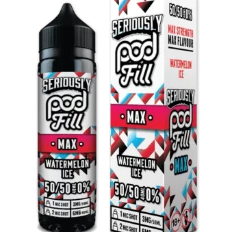 Seriously Pod Fill Max 50/50 40ml + 1 Nic £6 – Avalanche Vapes