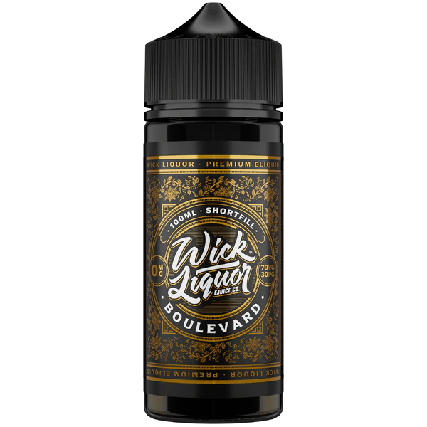Wick Liquor 100ml plus 2 free nic shots £9